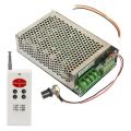 Wireless Remote Control DC Motor Governor Speed Controller 12V/24V/30V 30A Forward and Reverse. 
