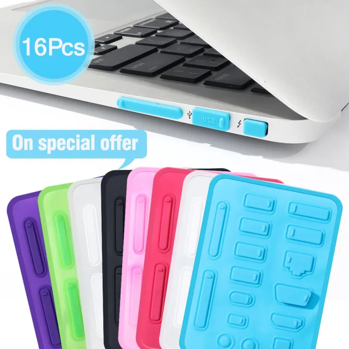 Colorful Silicone Anti Dust Plug -for Laptop Port Cover Stopper Notebook Computer Dustproof USB Interface Waterproof Plug