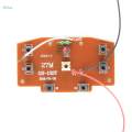 2Pcs Remote Control 27MHz Circuit Radio and Receiver Board Set.