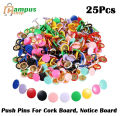 Map Thumb Tacks Office Push Pins For Cork Board, Notice Board - 25 Pcs.