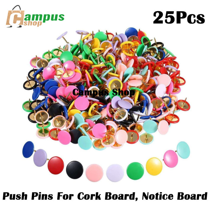 Map%20Thumb%20Tacks%20Office%20Push%20Pins%20For%20Cork%20Board,%20Notice%20Board%20-%2025%20Pcs%20-%20Image%202