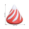 Creative Decorative Ornaments 3D Printed Fidget Toys Impossible Pyramid Passthrough Sculpture Helix Screw Toy Funny Figurine Spiral Cone Fidget Toy for Kids/Adults.
