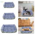 Rectangle Small Dogs Bed Comfort Puppy Bed Pet Cushion for Cats Kitten 40cmx30cm.
