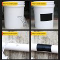 Super Strong Adhesive Tape, Black Flex Tape, Waterproof Stop Leaks Seal Repair - Duct Tape Fix Fiberfix Insulating.