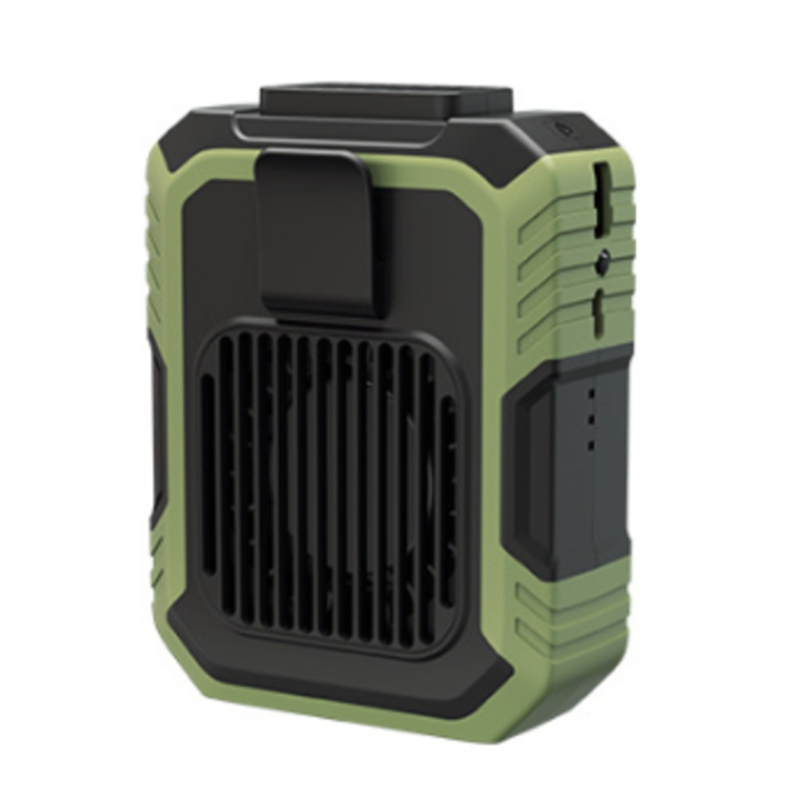 Portable Waist Fan Rechargeable, Personal Waist Fan Green