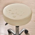 Round Tool Cover Waterproof PU Leather Dustproof Seat Cover Bar Stool Chair Cover Home Restaurant Chair Furniture Protector. 