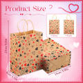 Romantic Gift Bags Kraft Paper Bags Creative Paper Bag Designs Gift Bags Vintage Paper Bags For Gifts   Color Shopping Bags Love Themed Paper Bags. 