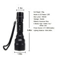 UltraFire C8 18650 High Power LED Flashlight Rejected Tactical Lamp Torch Light Hunting Outdoor Lighting Lantern. 