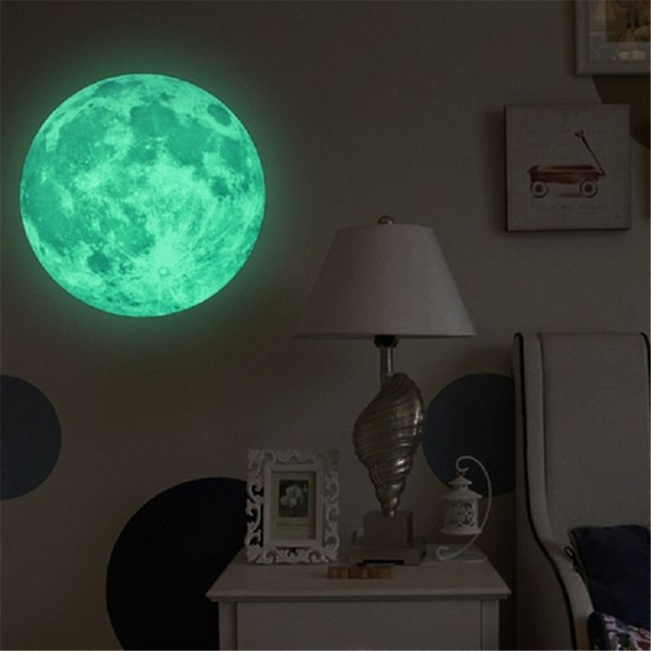 Aesthetic%203D%20Luminous%20Glow%20In%20The%20Dark%20Moon%20Wall%20Sticker%20Removable%20Decoration%20Fluorescent%20Sticker%20Home%20Kids%20Room%20Decals%20-%20Image%205