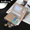 Baellerry brand wallet men with pocket leather purse short male clutch card money men wallets quality guarantee W206. 