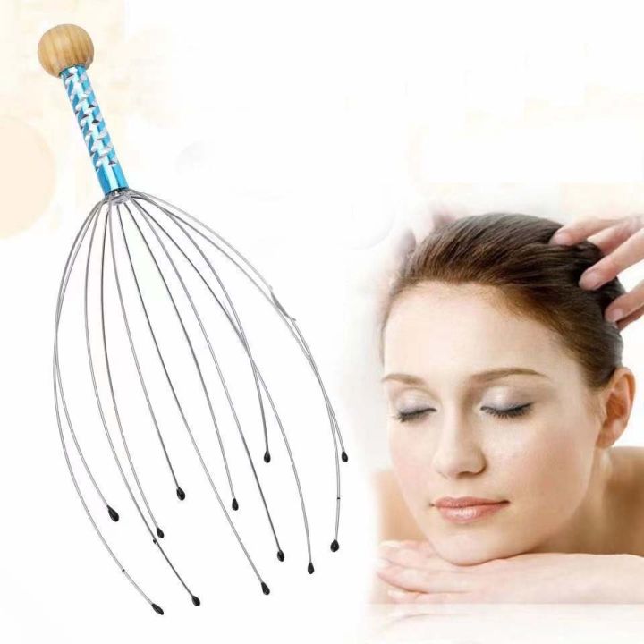 1%20Pcs%20Octopus%20Stainless%20Steel%20Head%20Massager%20Head%20Relaxer%20Brain%20Massage%20Soul%20Extractor%20-%20Image%203