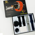 A20 Ultra Max Smart Watch â AMOLED Display | 4 Straps | SIM Support | Wireless Charging | Waterproof | Android & iOS Compatible.