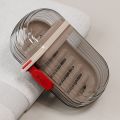 Travel Soap Dish With Drain Water Bathroom Supplies Portable Gadgets For Traveling Holder Container Accessories Case Storage Box.