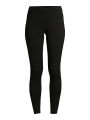 Women Basic Solid Color Cotton Full Length Leggings. 