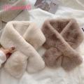 Prom Night Dress Scarf Cozy Stylish Faux Rabbit Fur Scarf for Women Perfect Winter Accessory for Evening Dress Christmas Gift Women Plush Scarf.