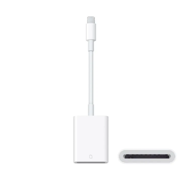 Lightning SD Card Reader for iPhone 11 Pro Max,iPad,OTG Adapter, Apple Camera Dongle 128gb 200gb camera video photo file iOS13.1