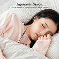 Wiresto In-Ear Headphones Earphone Wired Earbuds Sport In Ear Headphone Stereo Headset Alloy Half In Ear Subwoofer Wired Headset 3.5mm Jack Wired Cable Music Headphone HIFI Sound Quality Headphone. 