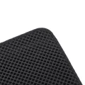 Cat litter trapping mat cat mats for litter box litter box mat cat litter catcher mat cat Litter Mat Double Layer Scatter Control Kitty Litter Mat Washable Litter Trapping Mat for Litter Box. 