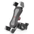 Bicycle Motorcycle Phone Mount Aluminum Bike Phone Holder with Retractable Button for Mountain Bike Road Bicycle Motobike for 4-6.5inch Cellphone. 