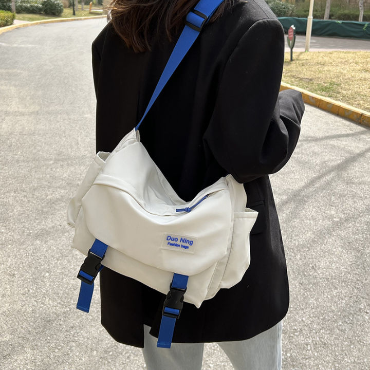 Bag%20women's%202022%20spring%20korean%20version%20of%20the%20tide%20workwear%20style%20contrast%20nylon%20cloth%20bag%20simple%20high%20school%20student%20shoulder%20crossbody%20bag%20-%20Image%202