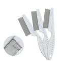 Pet Stainless steel grooming Combs Hair Brush Shedding flea lice Trimmer. 