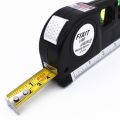3 in 1 Multifunctional Laser Level Pro 3, Horizontal Laser Adjust, Standard Ruler Cross Lines Instrument. 