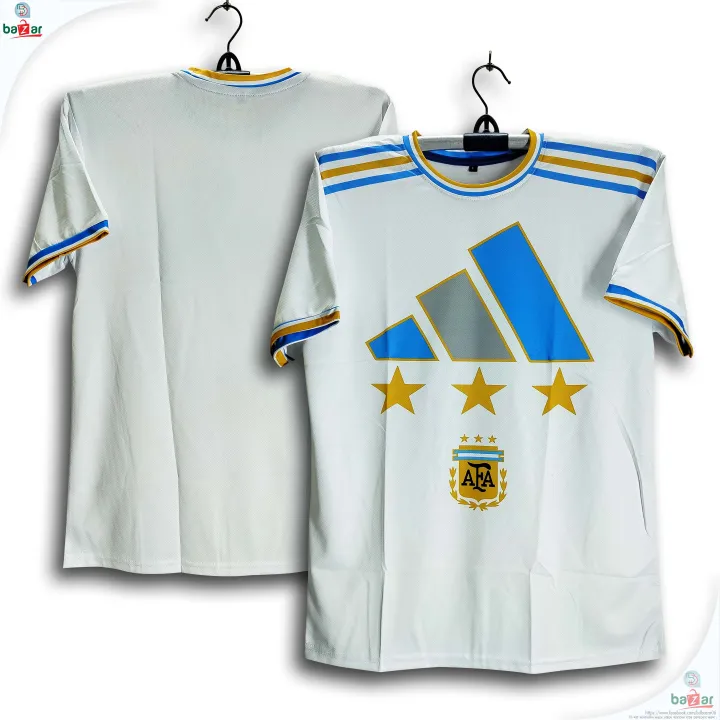 Argentina%20Short%20Sleeve%20Football%20Jersey%20For%20Men%20-%20Half%20Sleeve%20T%20Shirt%20-%20Argentina%20Football%20Jersey%20-%20Image%204