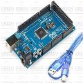 Arduino Mega 2560 R3 Microcontroller Board With USB Cable.