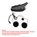 Motorcycle Helmet Bluetooth Headset Microphone Speaker Headset Accessories for Full-Helmet. 