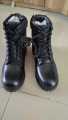 Leather Zipper Boots new condition - Bikers zipper boots Rubber sole high gripe/ Biker boots. 