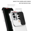 VRQR For infinix Hot 12 Play Back Cover Slide Camera Phone Case Hard Shockproof Back Case infinix Hot 12 Play NFC X6816C X6816. 