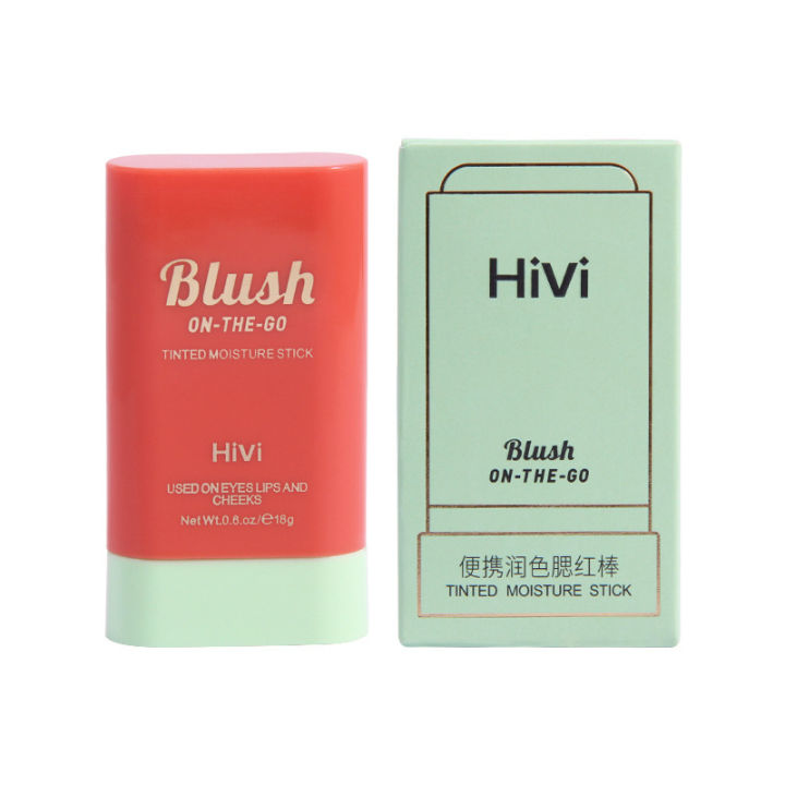 HiVi%20Tinted%20Blush%20Balm%20Facial%20Natural%20Matte%20Blush%20Balm%20Expansion%20Colour%20Highlight%20Contour%20Rouge%20Blush%20Blush%20Stick%20Wholesale%20-%20Image%205