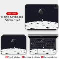 Laptop sticker 2021 ipad pro Magic keyboard skin for 2020 11/12.9 inch apple protective anti-scratch sticker skin. 