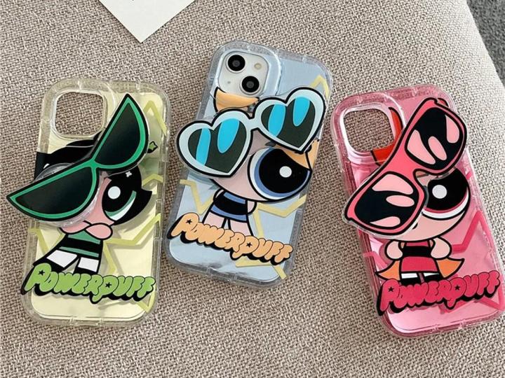 For Apple Iphone Trendy Stylish Powerpuff Girls searies Mobile