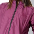 Shohure Purple color Double part air proof Ladies jacket. 