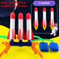 Kids Rocket Launcher Step Pump Power Air Pressed Stomp Outdoor Family Games Skyrocket Birthday Gifts Sports Toys For Children. 