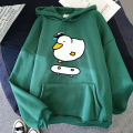 2023 Anime Hololive Skater Shuba Duck Hoodies Aesthetic Clothes Funny Women Spring/Autumn Sweatshirt Kawaii Hoodie Harajuku Suda. 