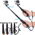 Handheld Extendable Gopro Selfie Stick Aluminum Monopod Go Pro Stick for GoPro Hero 9 8 7 6 5 4 SJCAM SJ8 Sj6 Xiaomi Accessories. 