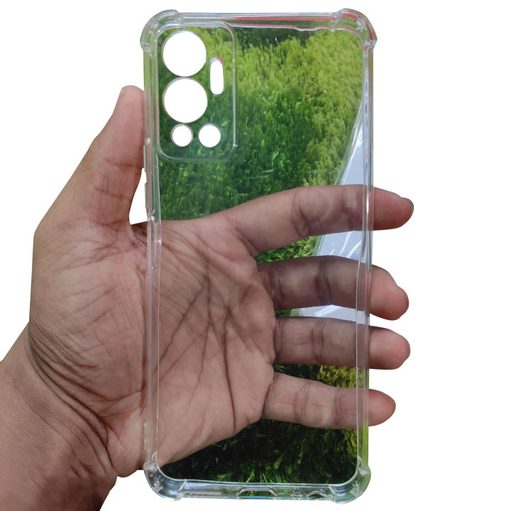 Infinix Hot 12 Clear Cover Soft Thin Anti-Scratches Crystal Case(Transparent)