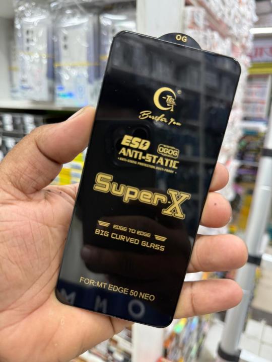 Aiziki Glass Screen Protector For Otorola Edge 60/60 Pro/60 Fusion Tepered Glass Fil, Ipact