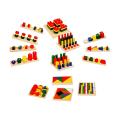 Montessori Toys Sorting Stacking Toys Shape Sorter Toys for 1 2 3 Year Old Babies Children.