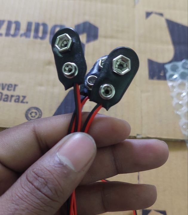 9V Battery Connector 5 Pcs