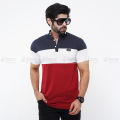 MULTICOLOUR Cotton Casual Polo Shirt for Men - Polo T Shirt For Men. 