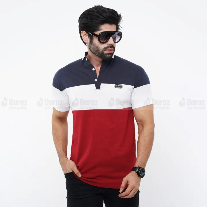 MULTICOLOUR%20Cotton%20Casual%20Polo%20Shirt%20for%20Men%20-%20Polo%20T%20Shirt%20For%20Men%20-%20Image%204