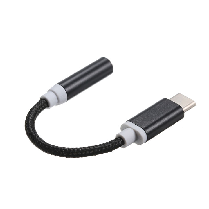 Type C to Headphone Jack Audio Adapter, USB C Male to Female  Cable Audio Adapter Converter Cable Protector
