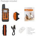 500m Remote Pet Training Collar with Beep Vibration Shock Collar Pet Behavior Training for Small Medium Large hound s blue.