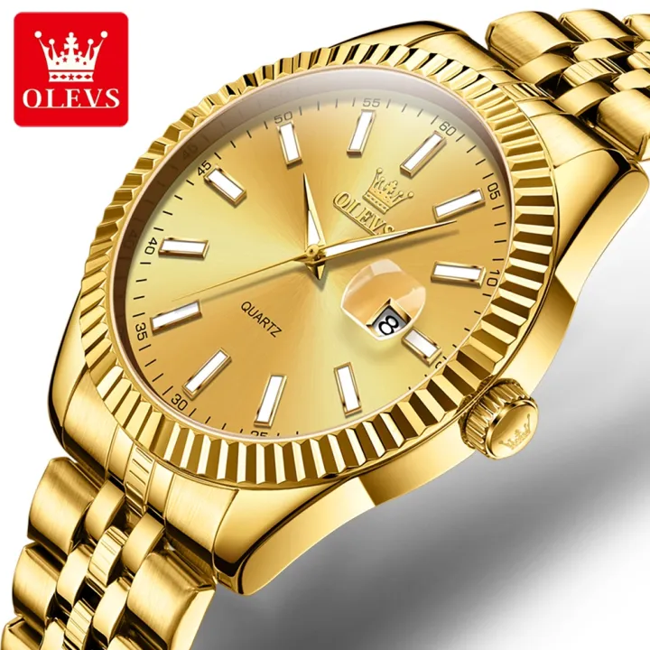 OLEVS%20Watch%20For%20Women%20Waterproof%20Sale%20Original%20Casual%20Elegant%20Luxurious%20Stainless%20Steel%20Gold%20Not%20Faded%20calendar%20Quartz%20%EF%BC%881%20Year%20Warranty%EF%BC%89%205593%20-%20Image%207