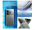 Crystar Clear Back Case Cover for 𝐑𝐞𝐚𝐥𝐦𝐞 𝐆𝐓 𝟔𝐓 𝟓𝐆 / 𝐑𝐞𝐚𝐥𝐦𝐞 𝐆𝐓 𝟔 | Transparent Back Cover | Raised Bumps for Camera & Screen Protection for Realme GT 6T 5G / Realme GT 6 Back Cover. 