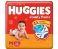 Huggies Comfy Pants Disposable Diaper M (7-12 kg) 32 Pcs. 