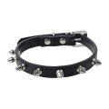 【Factory-direct】 Dog Collar Dog Collar Belt Collars Black Adjustable S.